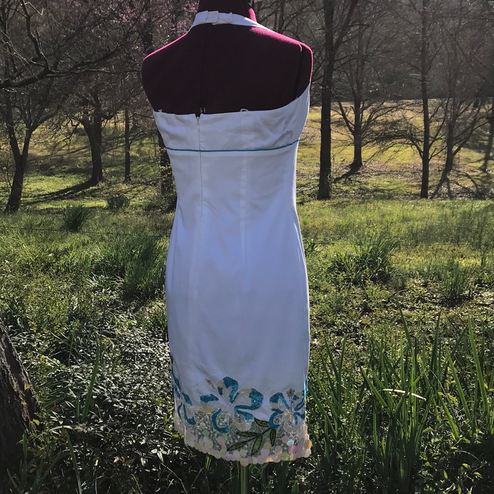Lillie Rubin Halter Dress - Picture 5 of 8